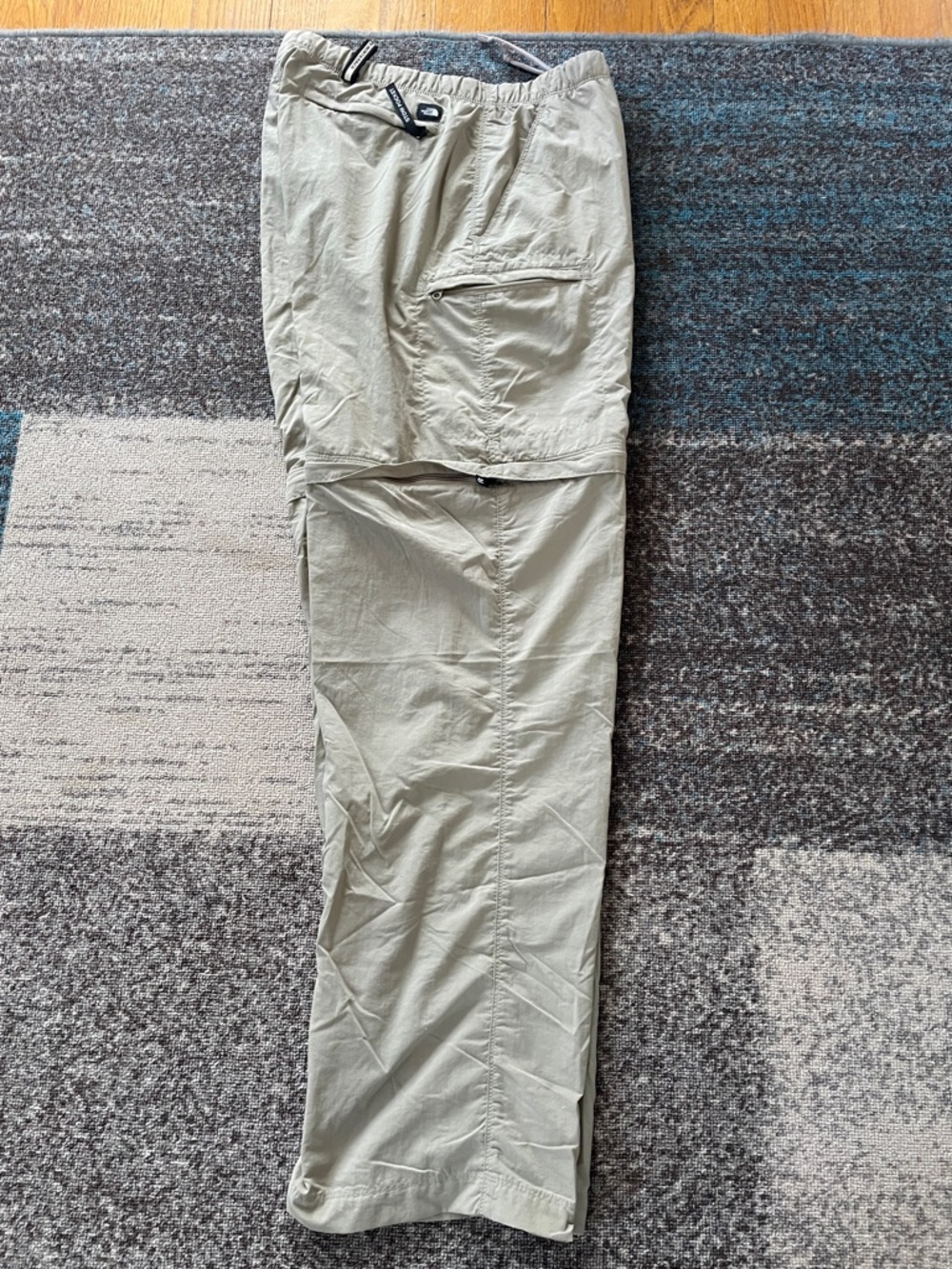 The North Face Light Olive Convertible Cargo Pants